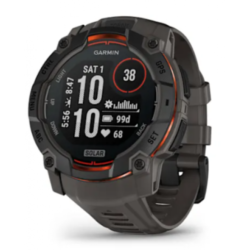 Garmin Instinct 3 50mm SOLAR Black Charcoal